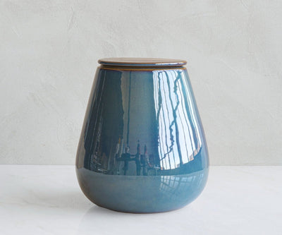 ATHOS Large - Groen & Blauw keramiek 3.7L - Memoriva