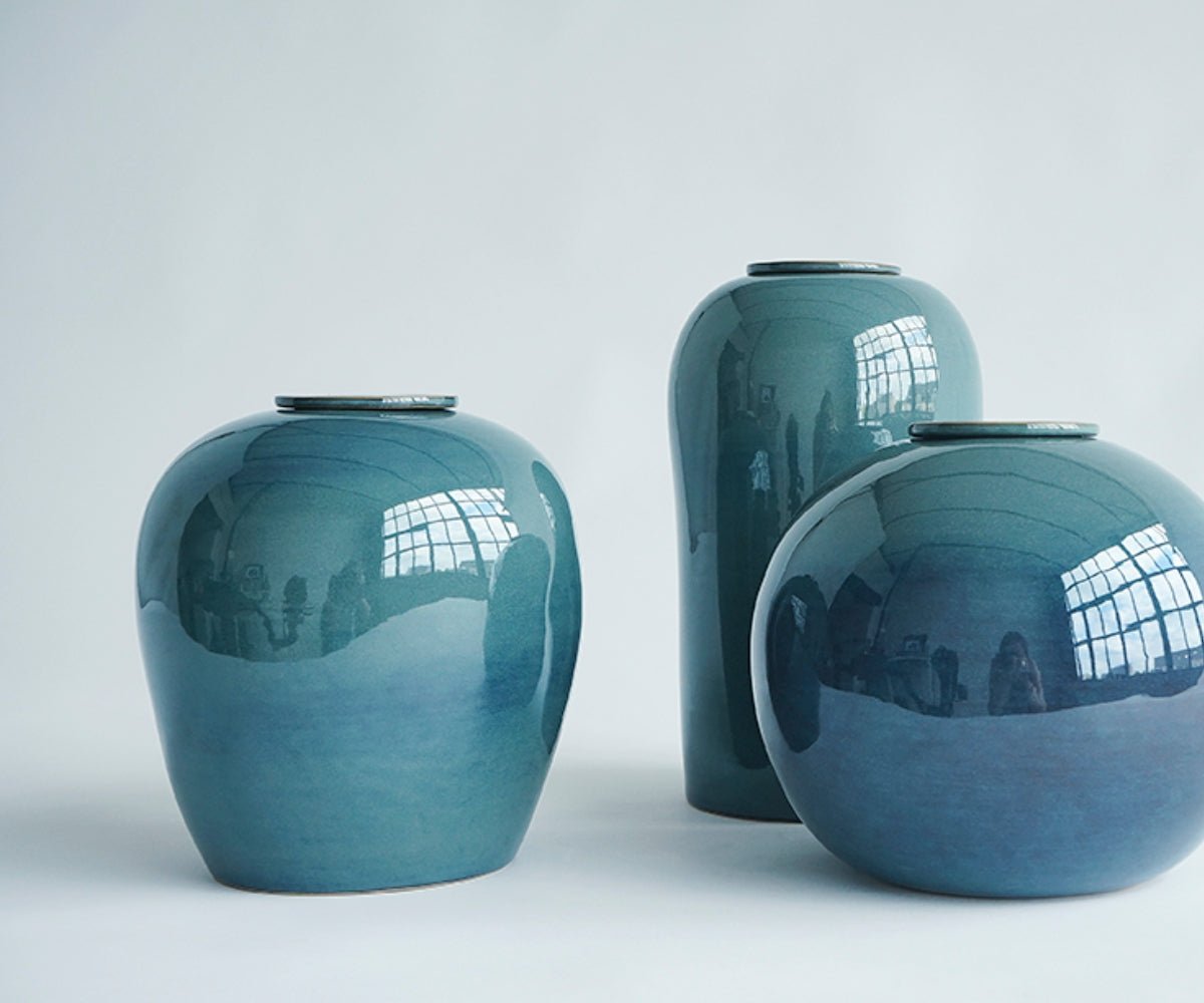 VERNO Large - Groen & blauw Engobe 3.5L - Memoriva