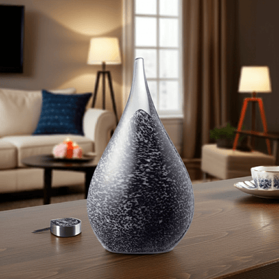 DRUPPEL Small – Zwart - Wit Melange 50ml - Memoriva