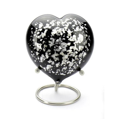 HEART – Black - Silver 180ml - Memoriva