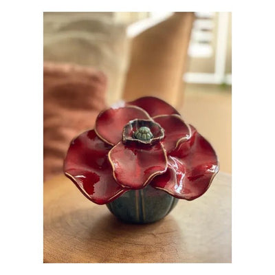 KLAPROOS Mini Urn | Rood 430ml - Memoriva