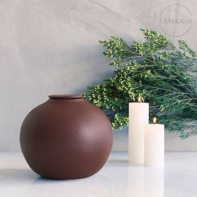 VEDA Large - Roodbruin Engobe (3.7) - Memoriva