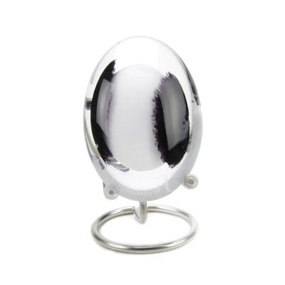 PEBBLE OVAAL – Black - White Opaque 20ml - Memoriva