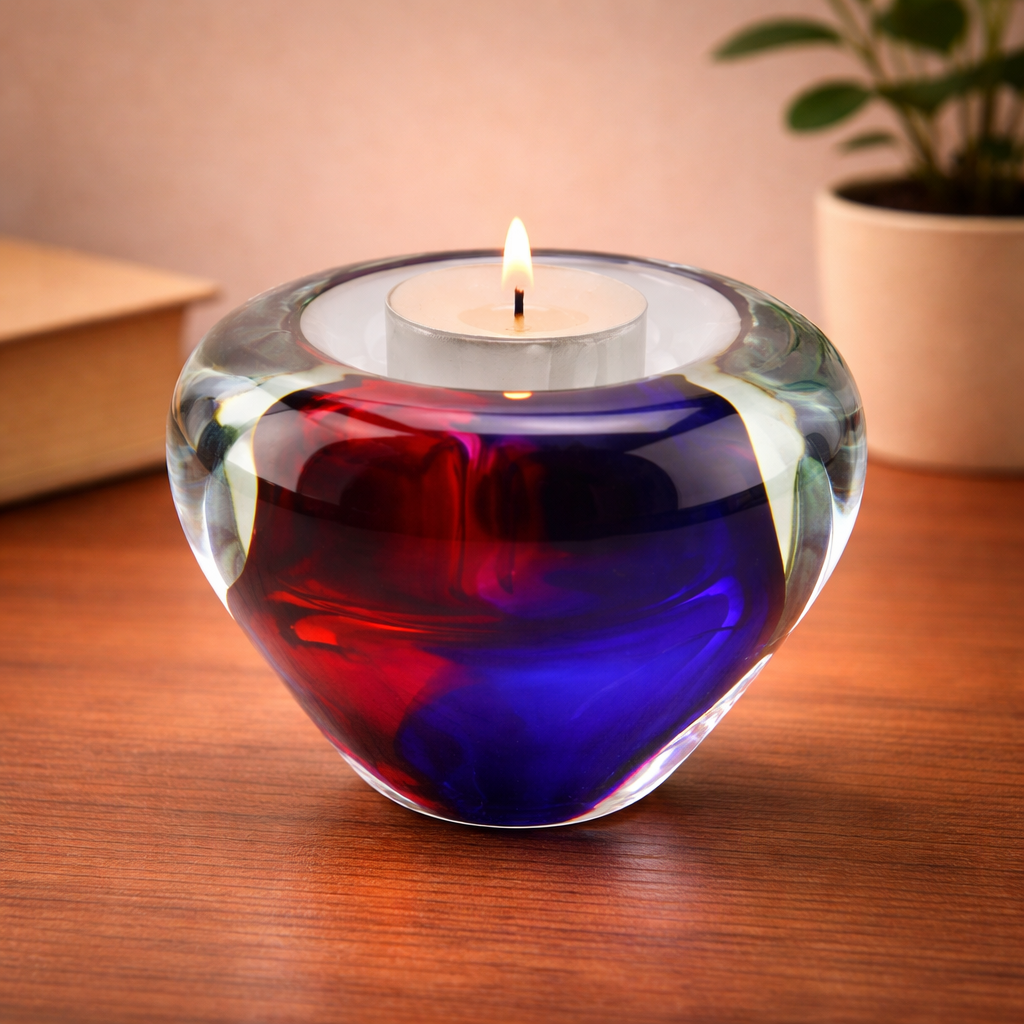 TEALIGHT – Rose - Blue 45ml - Memoriva