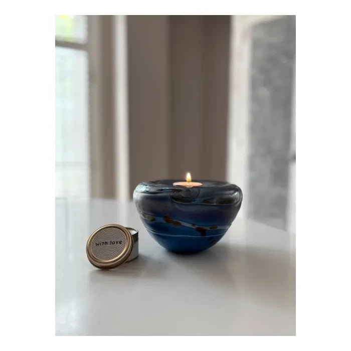 ELAN Tealight | Deep Blue 500ml - Memoriva
