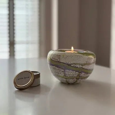 ELAN Tealight | Olive Green 500ml - Memoriva