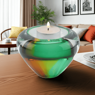 TEALIGHT – Gold - Green 45ml - Memoriva