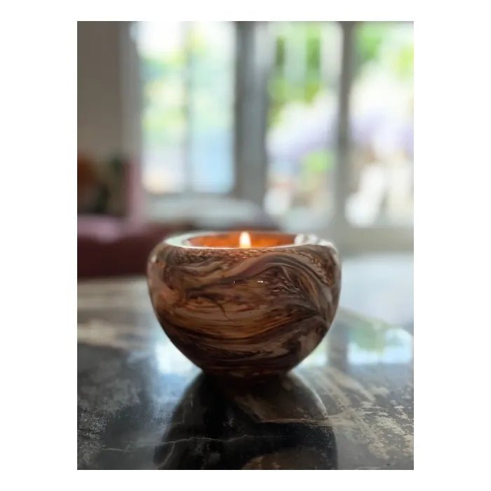 ELAN Tealight | Marble Earth 500ml - Memoriva