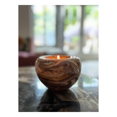 ELAN Tealight | Marble Earth 500ml - Memoriva