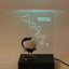 Herinneringslicht Houder 'Eternal Shine' | LED - verlichting hout - Memoriva