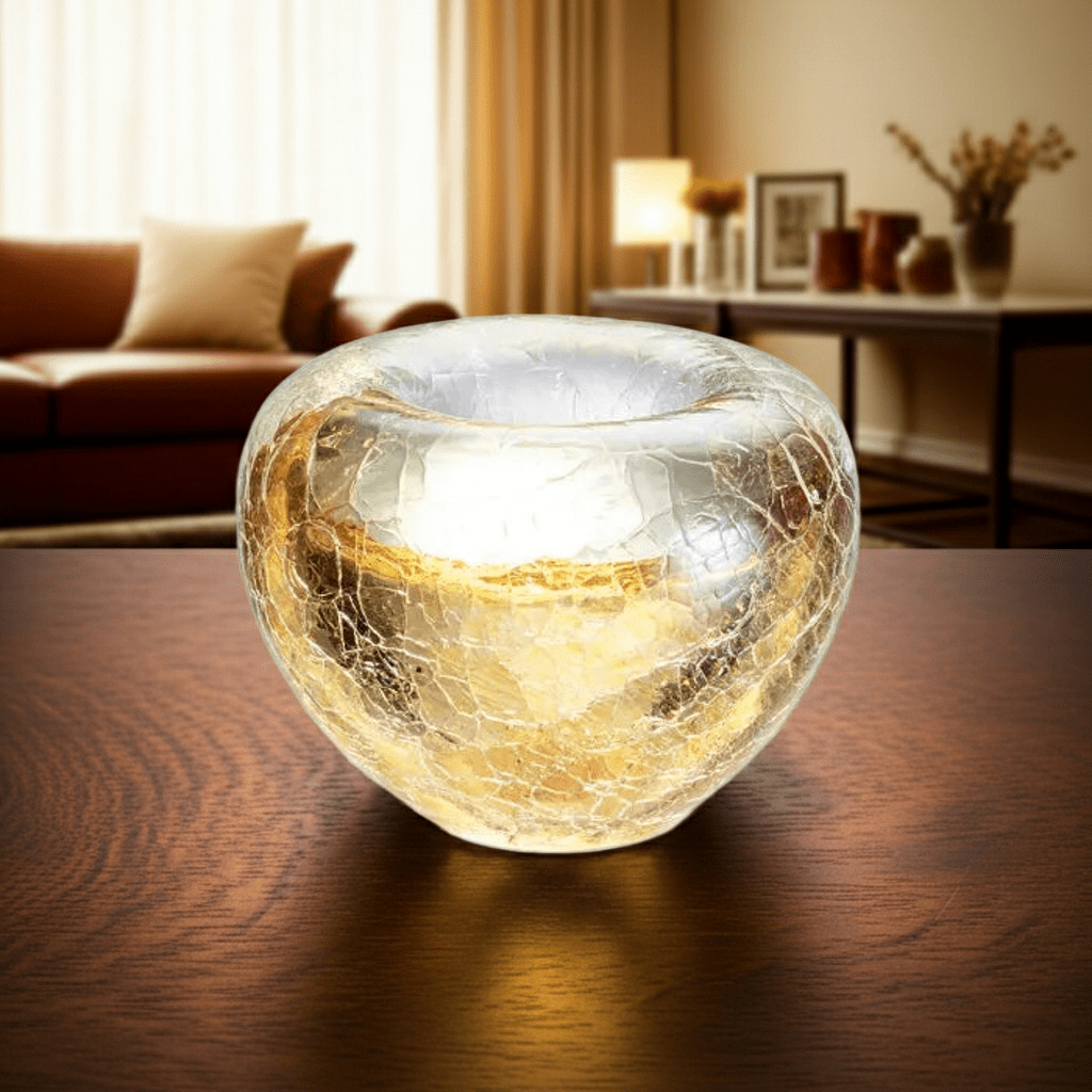 TEALIGHT – Krakele Goud 90ml - Memoriva