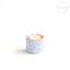 HELIOS - Handgemaakte mini-urn witblauw keramiek + kaarslicht