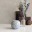 SERES Small - Wit & Blauw gespikkeld keramiek 700ml