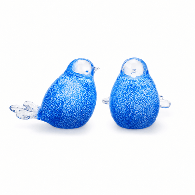 BIRD BLUE - WHITE - Kristalglas 30ml - Memoriva