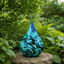 DRUPPEL Medium | Turquoise Blue Green White 280ml - Memoriva