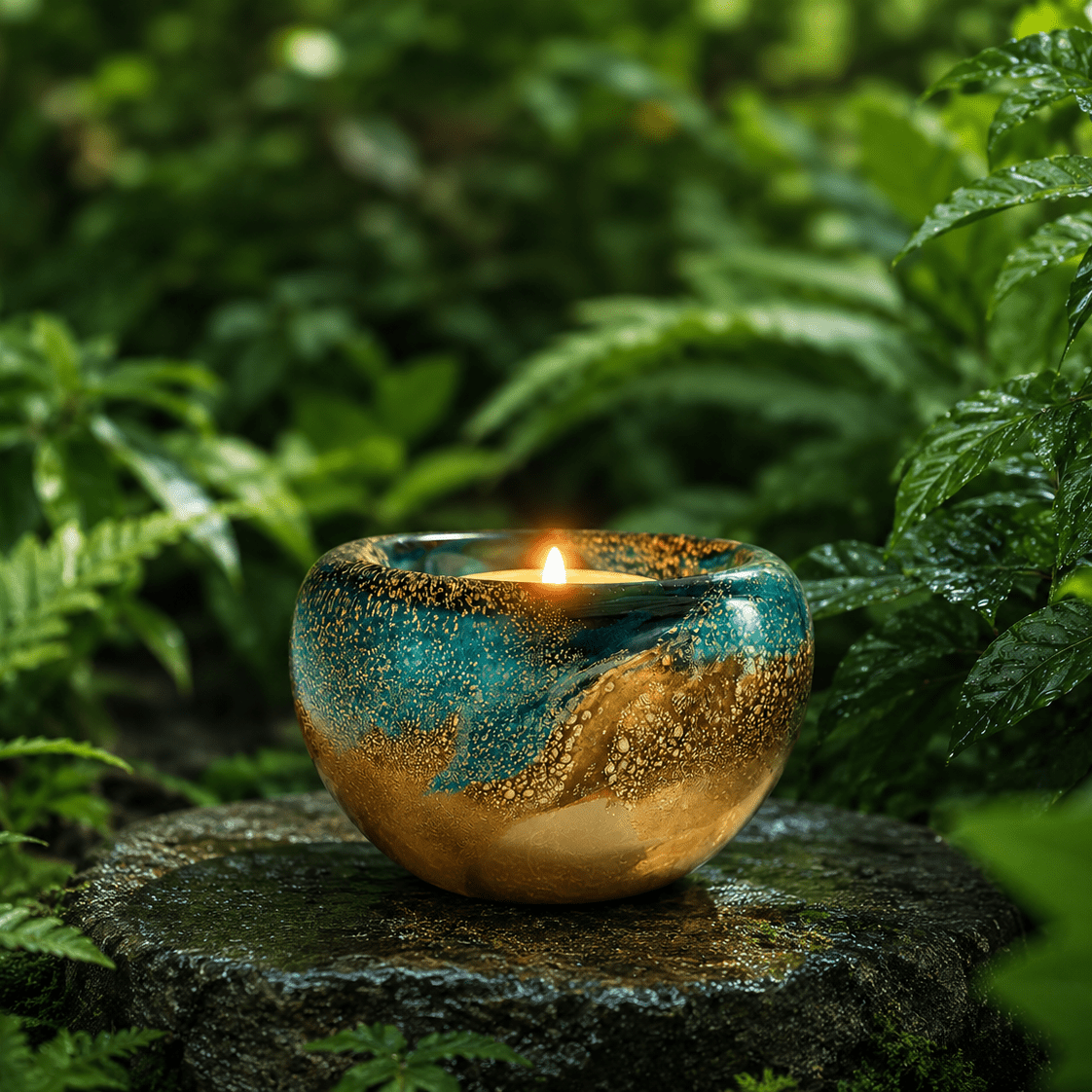 ELAN Elegance - Tealight Turquoise 500ml - Memoriva