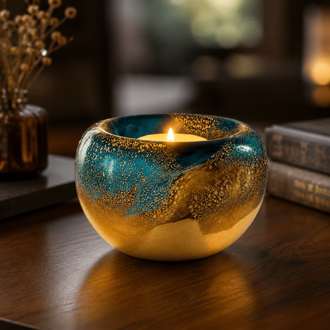 ELAN Elegance - Tealight Turquoise 500ml - Memoriva