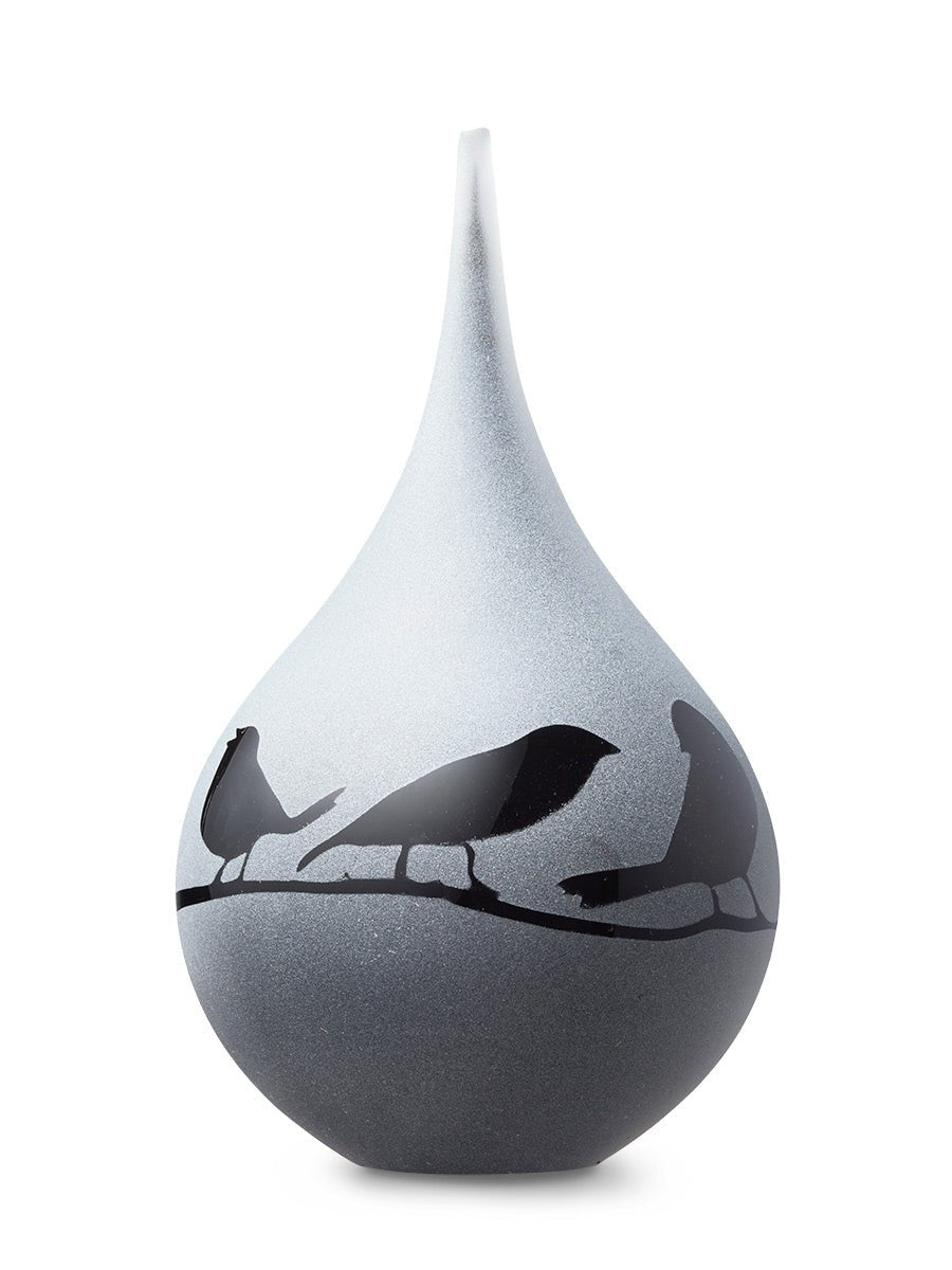 BIRDS - Frosted druppel medium 280ml - Memoriva