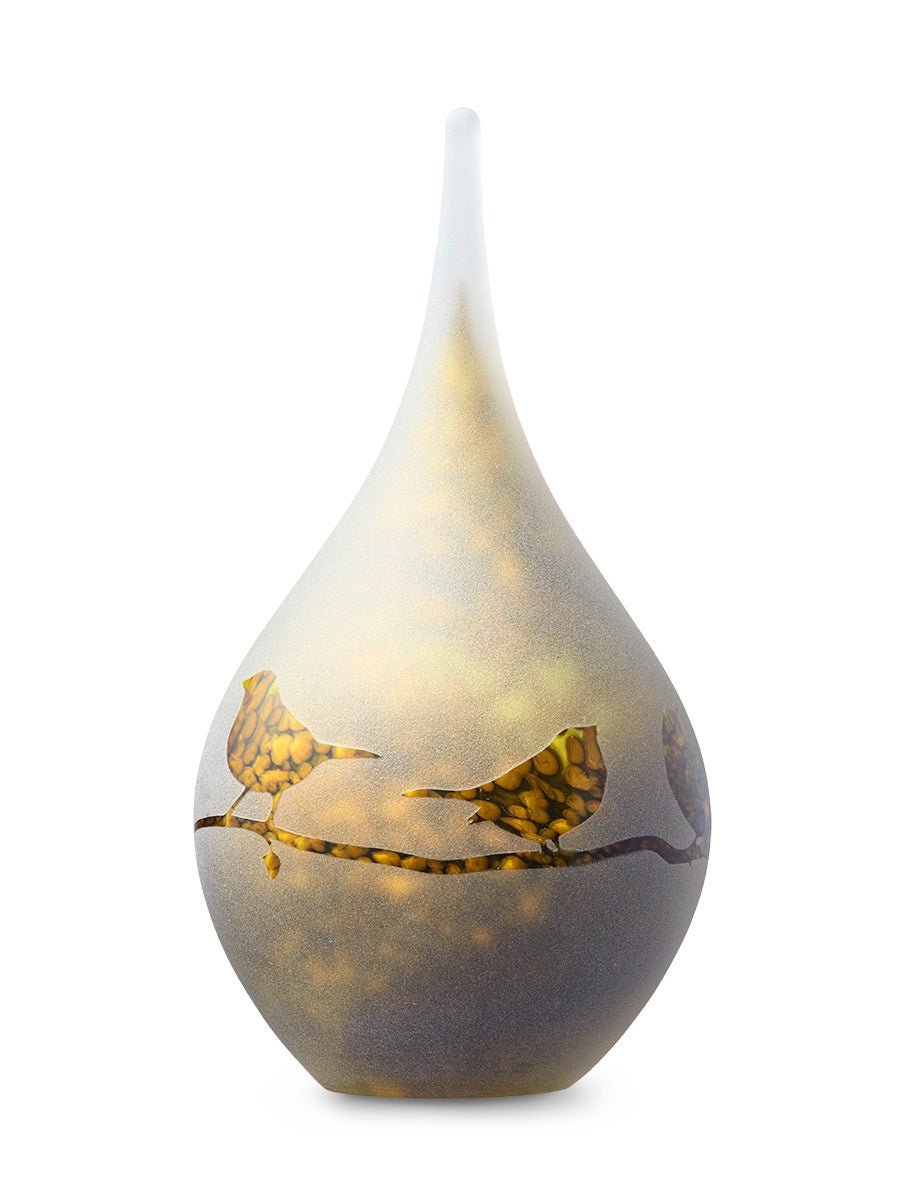 BIRDS - Frosted druppel medium 280ml - Memoriva