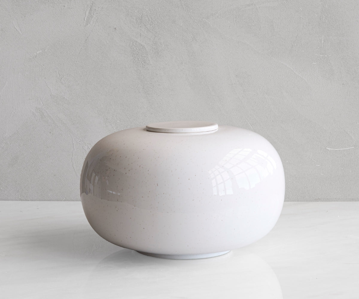 NOMA - Wit Gespikkeld Keramiek 3.6 L - Memoriva