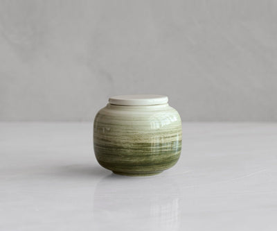 KORA - Zacht Wit naar Groen Keramiek 50 ml - Memoriva