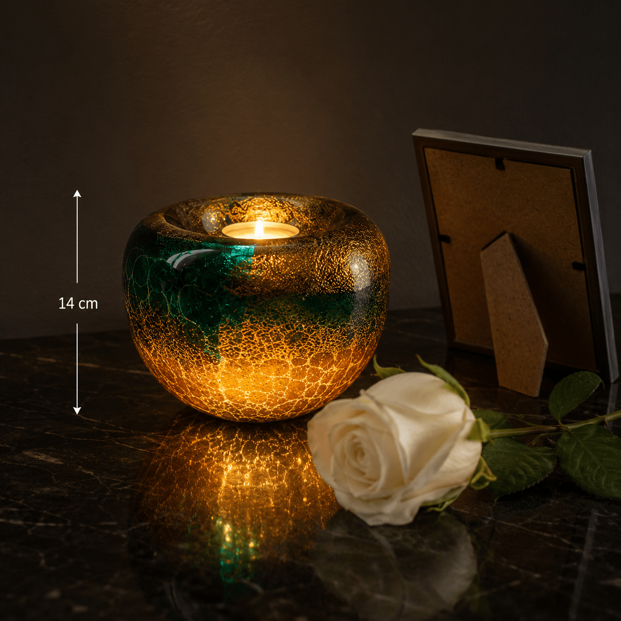 ELAN Elegance (Tealight) kaarslicht - Sahara 500ml - Memoriva