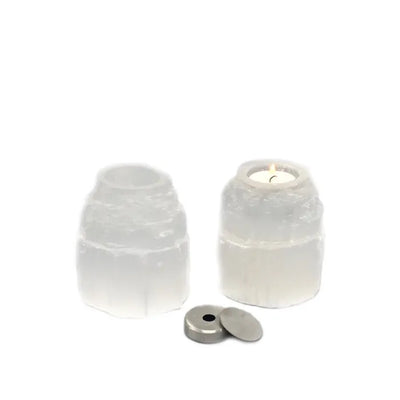 ENGELENLICHT edelstenen mini-urn - Wit 20ml