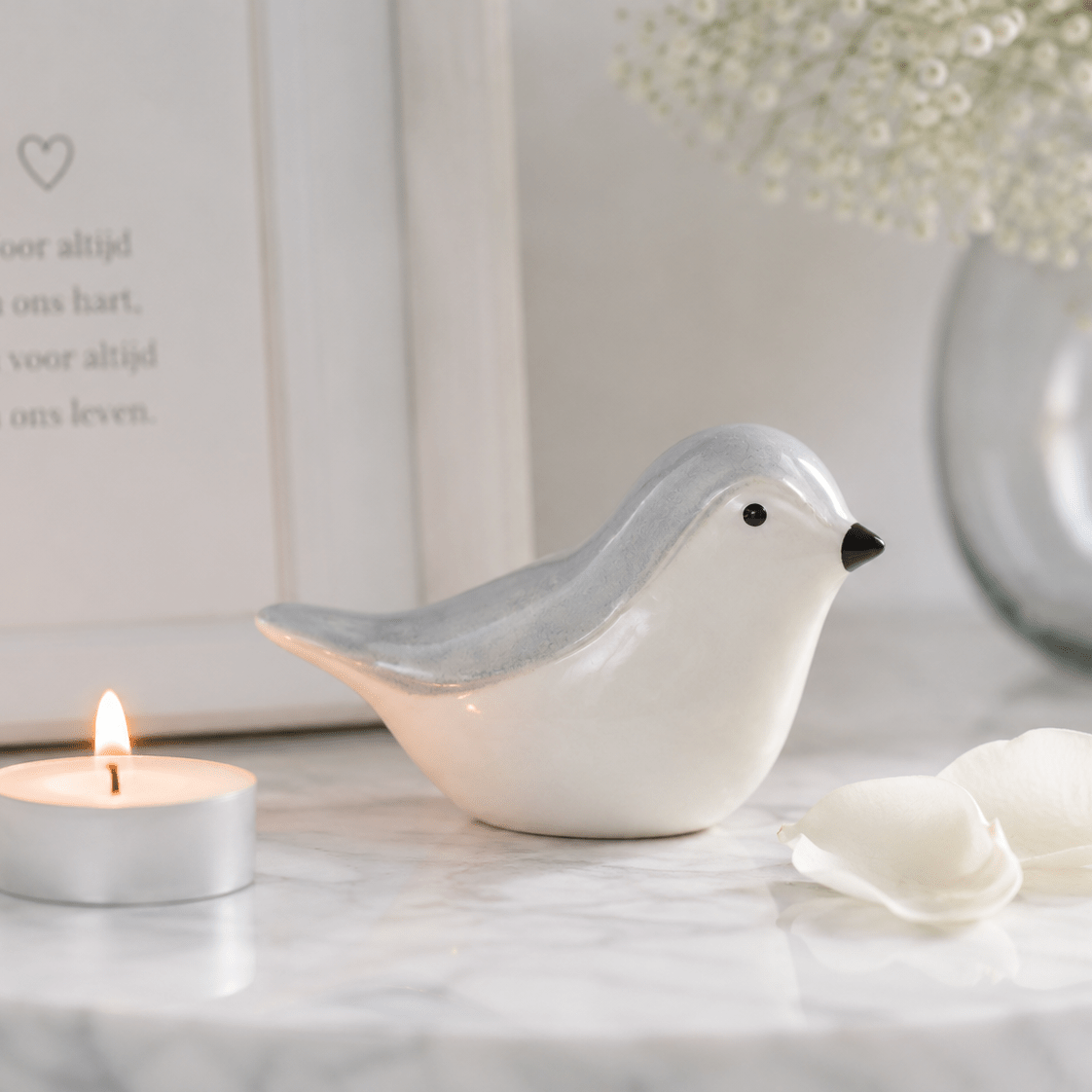 BIRD IRIS | Grijsblauw - Wit 30ml - Memoriva