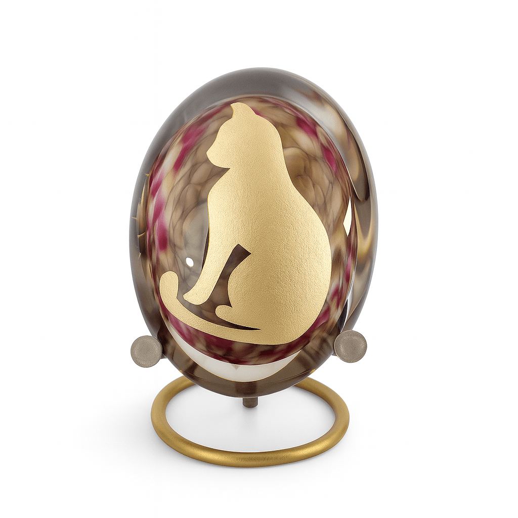 PEBBLE Medium Ovaal goude kat – Nature 100ml - Memoriva