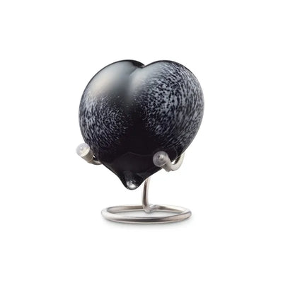 PEBBLE HEART – Black White Melange 20ml