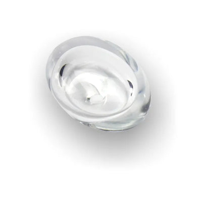 PEBBLE OVAAL – Transparant 8cm