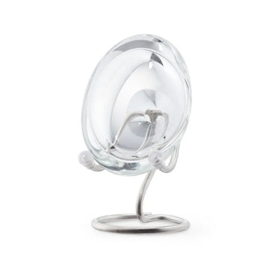 PEBBLE OVAAL – Transparant 8cm