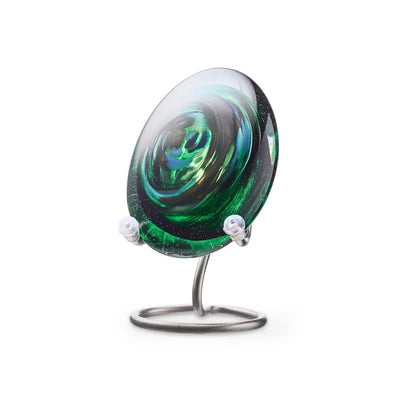 PEBBLE OVAAL – Groen 8cm