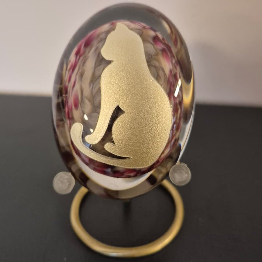 PEBBLE Medium Ovaal goude kat – Nature 100ml - Memoriva