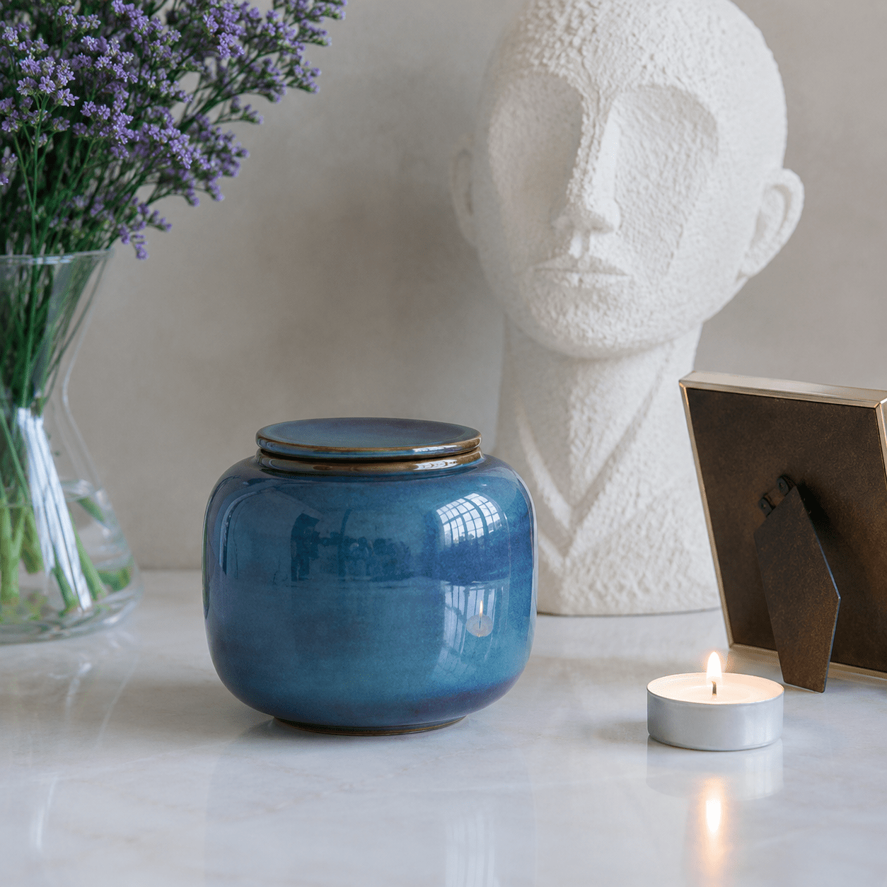 SERES Small - Groen & Blauw keramiek 700ml - Memoriva