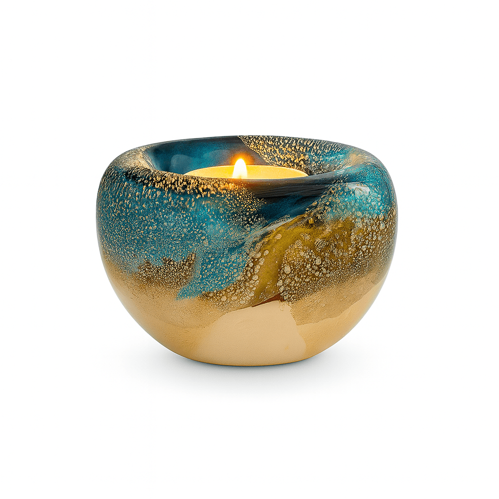 ELAN Élégance | Tealight Turquoise 500ml - Memoriva