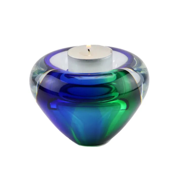 TEALIGHT – Green-Blue 45ml