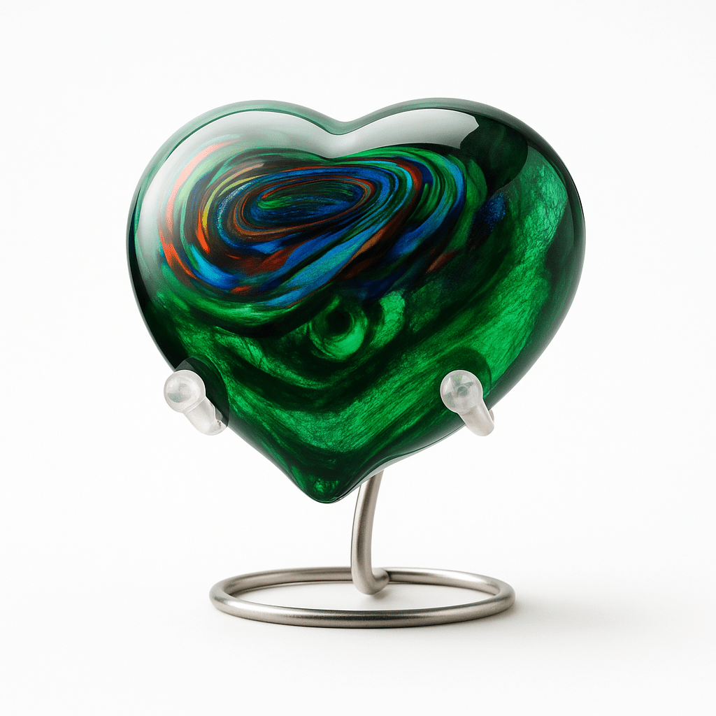 PEBBLE HEART – Multi Green 20ml - Memoriva