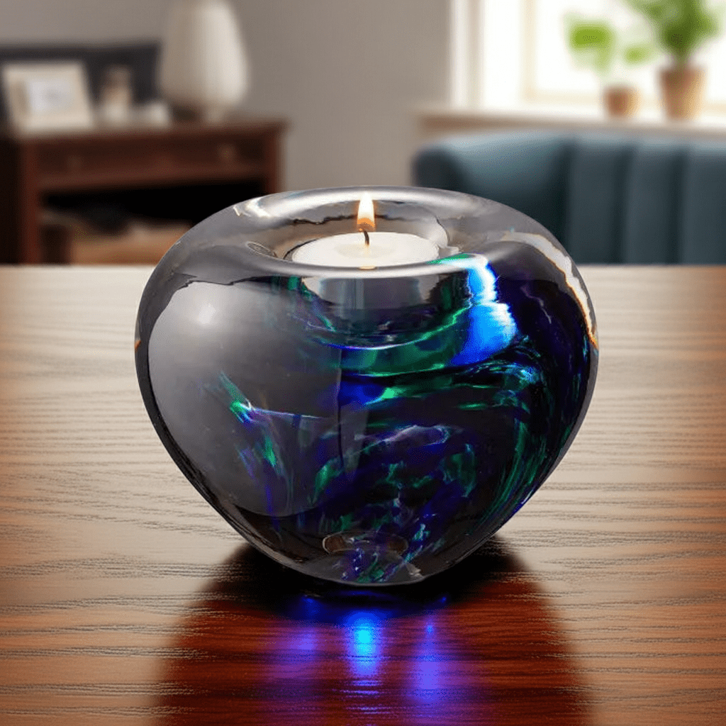 TEALIGHT – Purple - Green - Blue 100ml - Memoriva