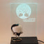 Herinneringslicht Houder 'Eternal Shine' | LED - verlichting hout - Memoriva
