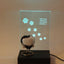 Herinneringslicht Houder 'Eternal Shine' | LED - verlichting hout - Memoriva