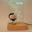 Herinneringslicht Houder 'Eternal Shine' | LED - verlichting hout - Memoriva