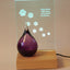 Herinneringslicht Houder 'Eternal Shine' | LED - verlichting hout - Memoriva