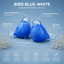 BIRD BLUE - WHITE - Kristalglas 30ml - Memoriva