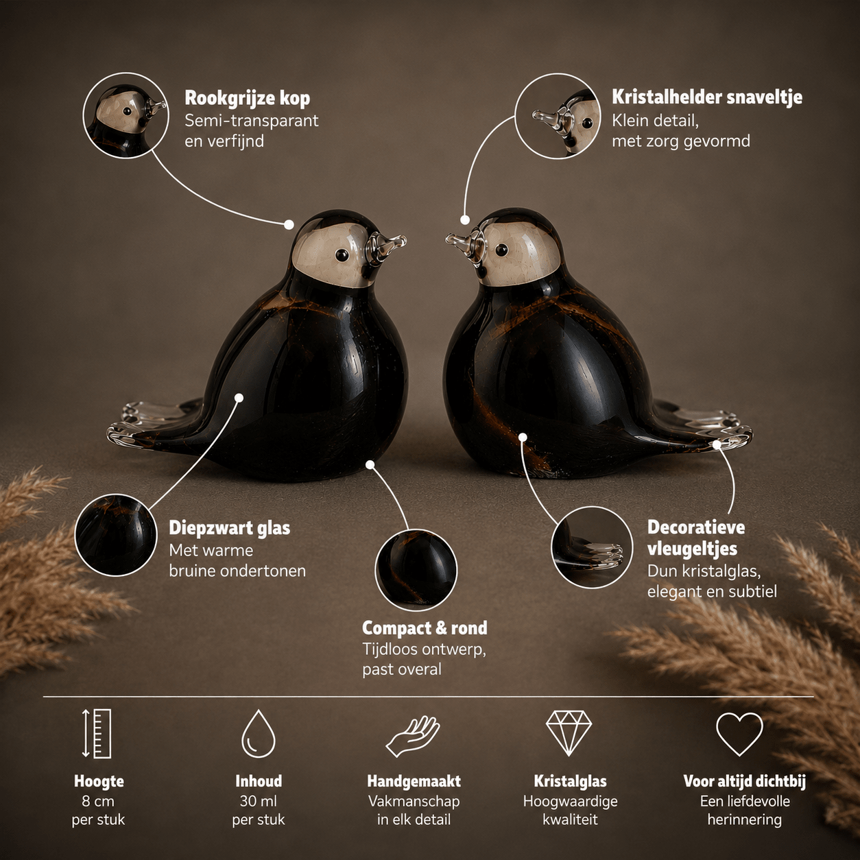 BIRD - Brown - White - Black 30ml - Memoriva