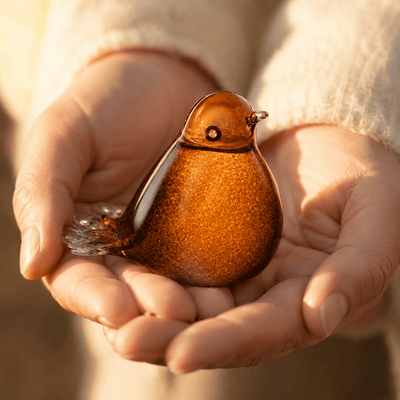 BIRD BROWN - ORANGE - Kristalglas 30ml - Memoriva