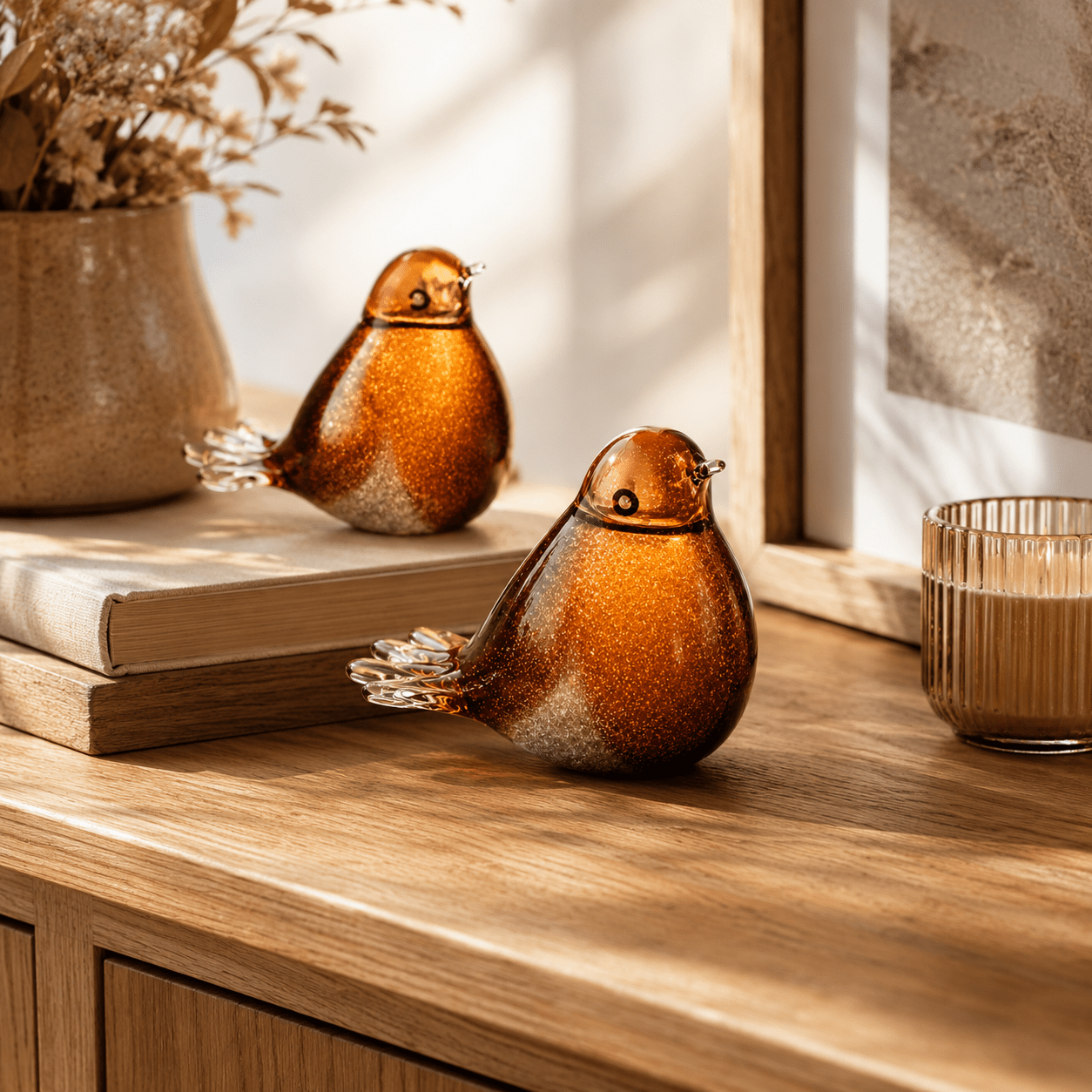 BIRD BROWN - ORANGE - Kristalglas 30ml - Memoriva