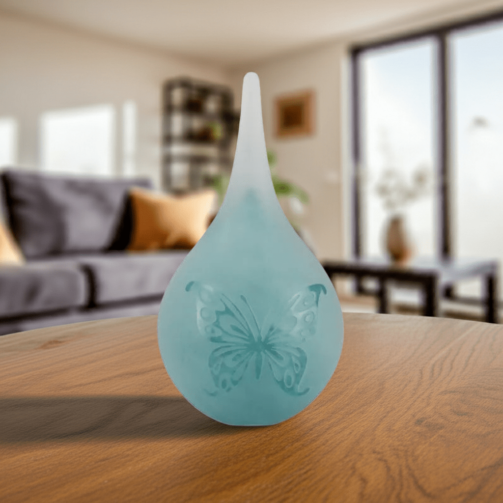 VLINDER - Frosted druppel medium 280ml - Memoriva