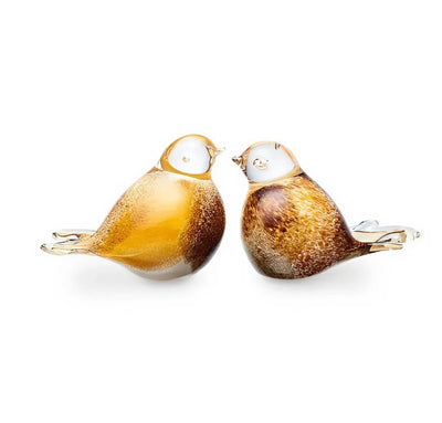 BIRD BROWN-YELLOW-WHITE - Kristalglas 30ml