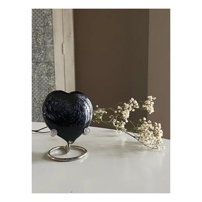 PEBBLE HEART – Black White Melange 20ml
